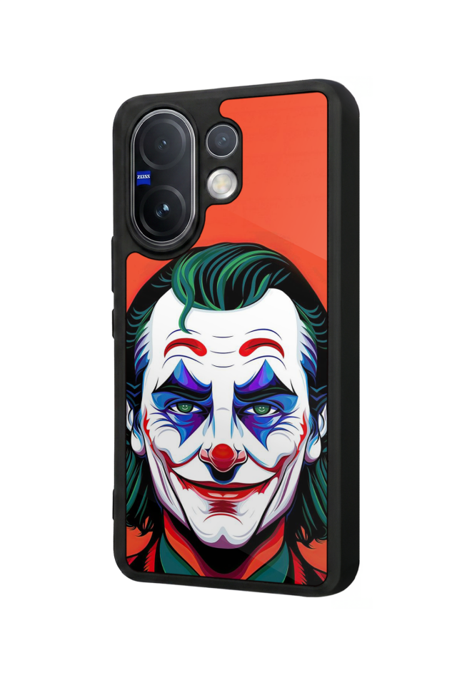 Vivo V60 Uyumlu Joker Tasarımlı Glossy Premium Kılıf