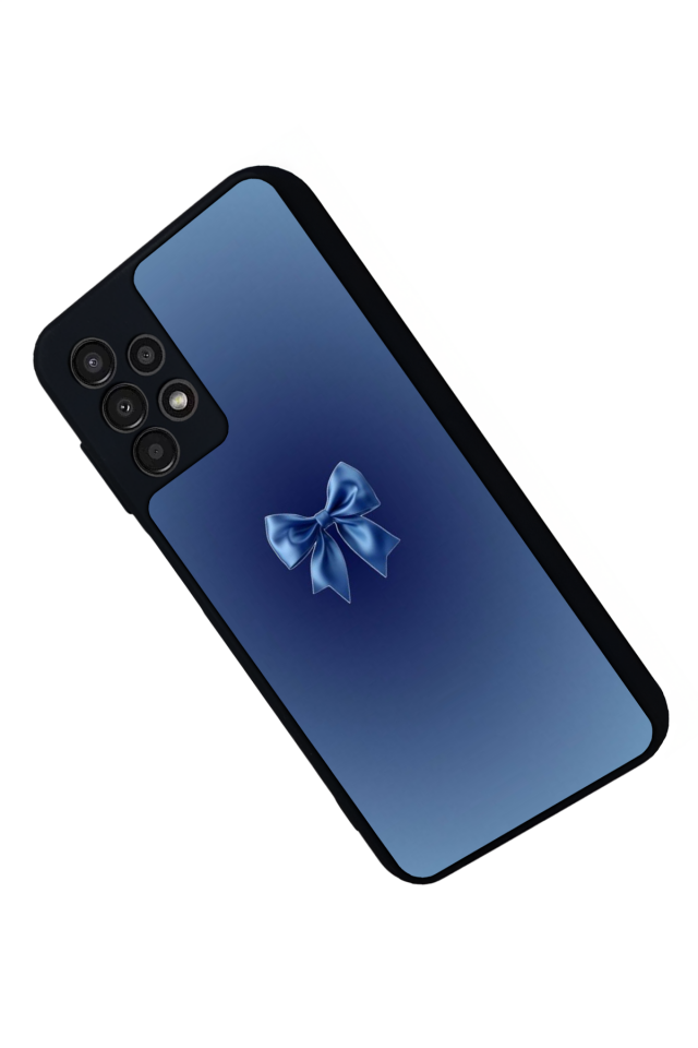 Samsung Galaxy A23 Uyumlu Kurdele Tasarımlı Glossy Premium Kılıf