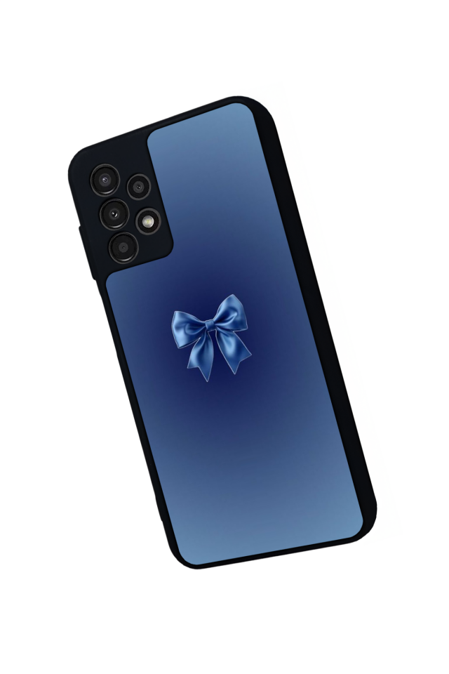 Samsung Galaxy A23 Uyumlu Kurdele Tasarımlı Glossy Premium Kılıf