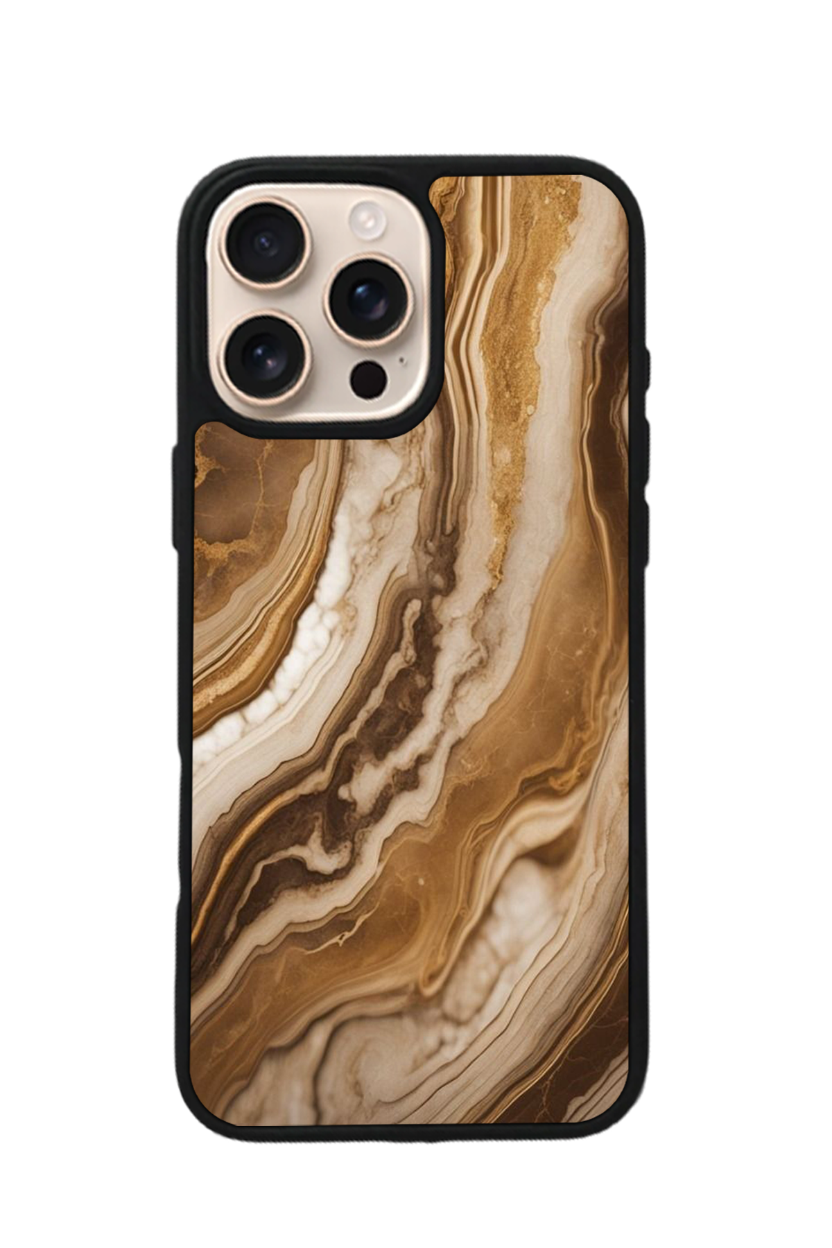 iPhone 14 Pro Max Uyumlu Mermer Marble Tasarımlı Glossy Premium Kılıf
