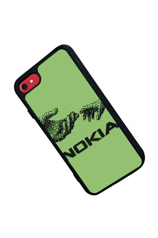 iPhone 8 Uyumlu Nokia Tasarımlı Glossy Premium Kılıf