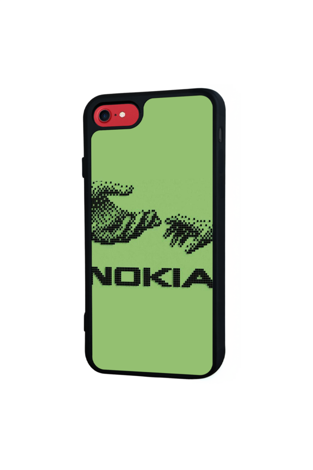iPhone 8 Uyumlu Nokia Tasarımlı Glossy Premium Kılıf