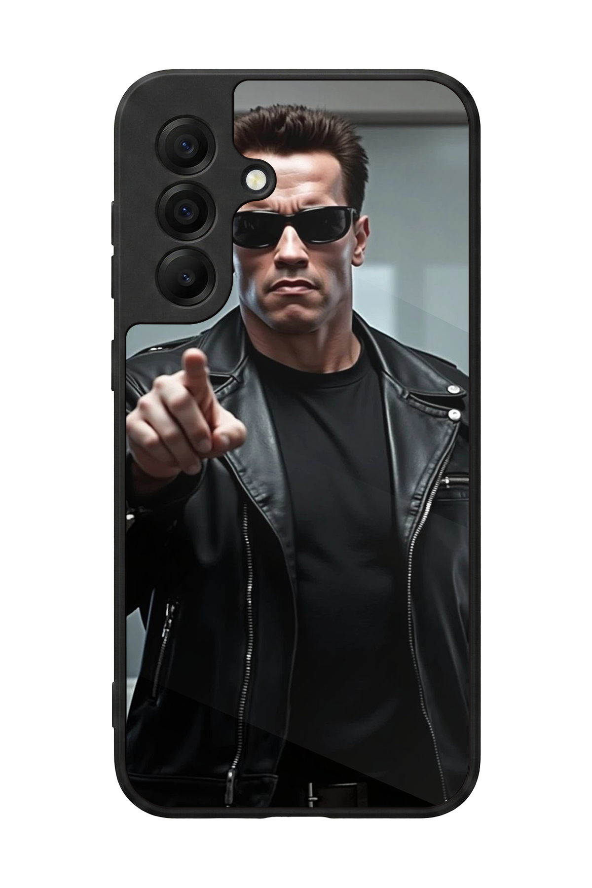 Samsung Galaxy A17 Uyumlu Terminator Tasarımlı Glossy Premium Kılıf