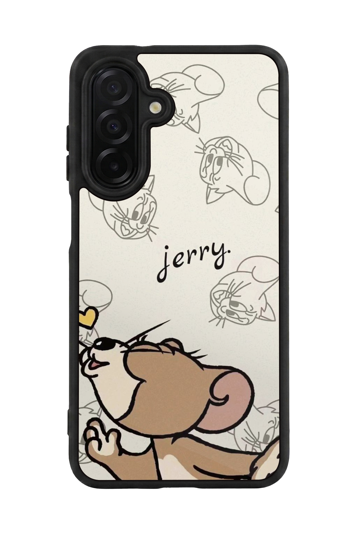 Samsung Galaxy A36 Uyumlu Tom And Jerry Tasarımlı Glossy Premium Kılıf