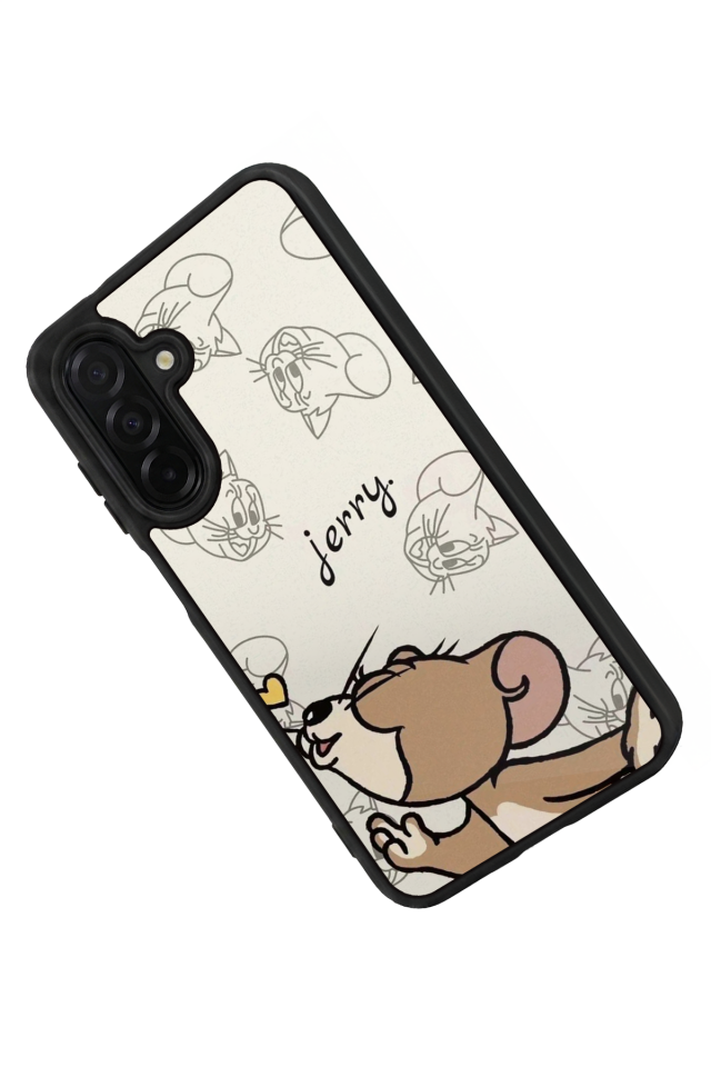 Samsung Galaxy A36 Uyumlu Tom And Jerry Tasarımlı Glossy Premium Kılıf