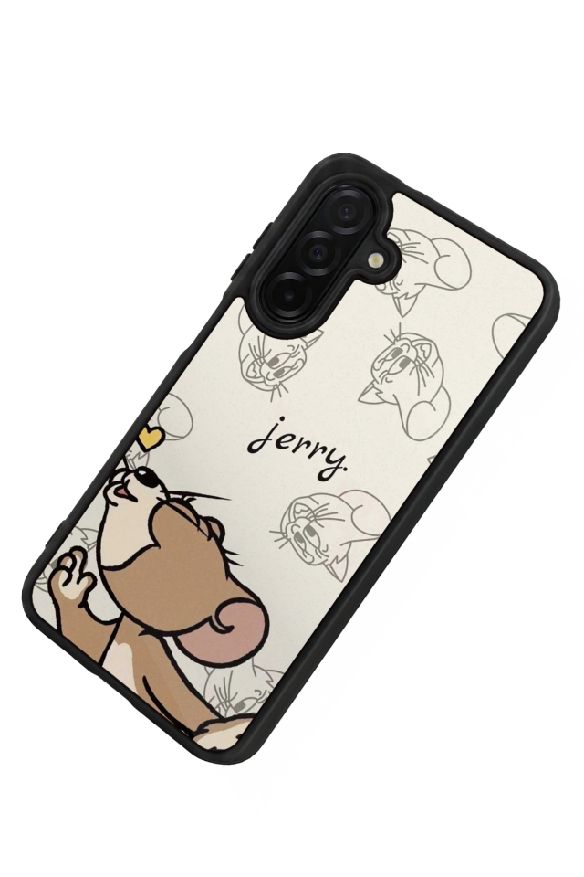 Samsung Galaxy A36 Uyumlu Tom And Jerry Tasarımlı Glossy Premium Kılıf
