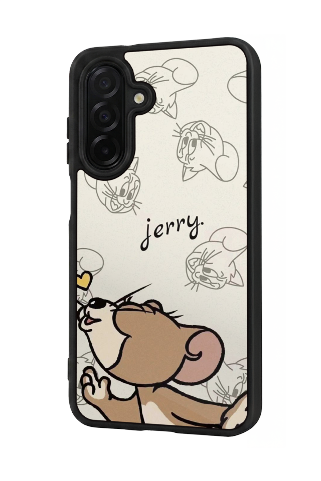 Samsung Galaxy A36 Uyumlu Tom And Jerry Tasarımlı Glossy Premium Kılıf