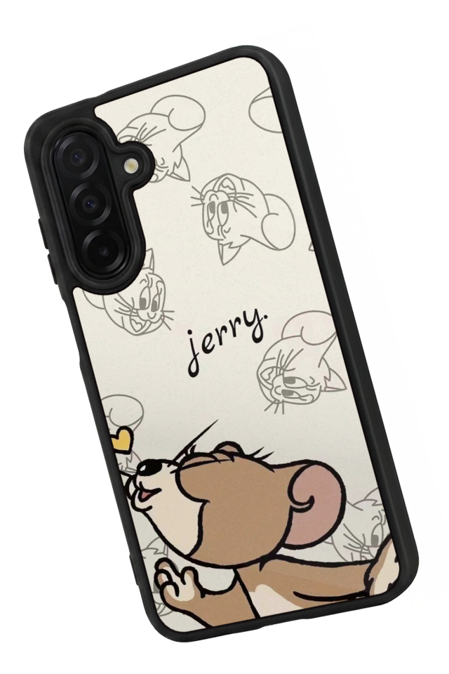 Samsung Galaxy A36 Uyumlu Tom And Jerry Tasarımlı Glossy Premium Kılıf