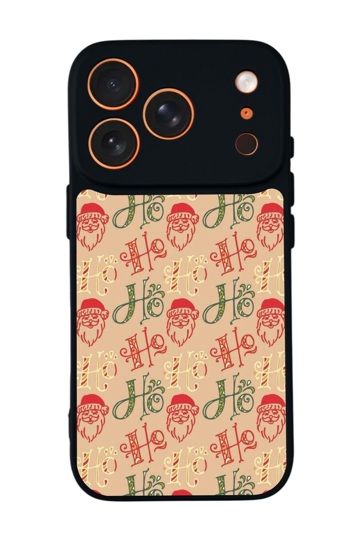 iPhone 17 Pro Uyumlu Yilbasi Christmas Tasarımlı Glossy Premium Kılıf