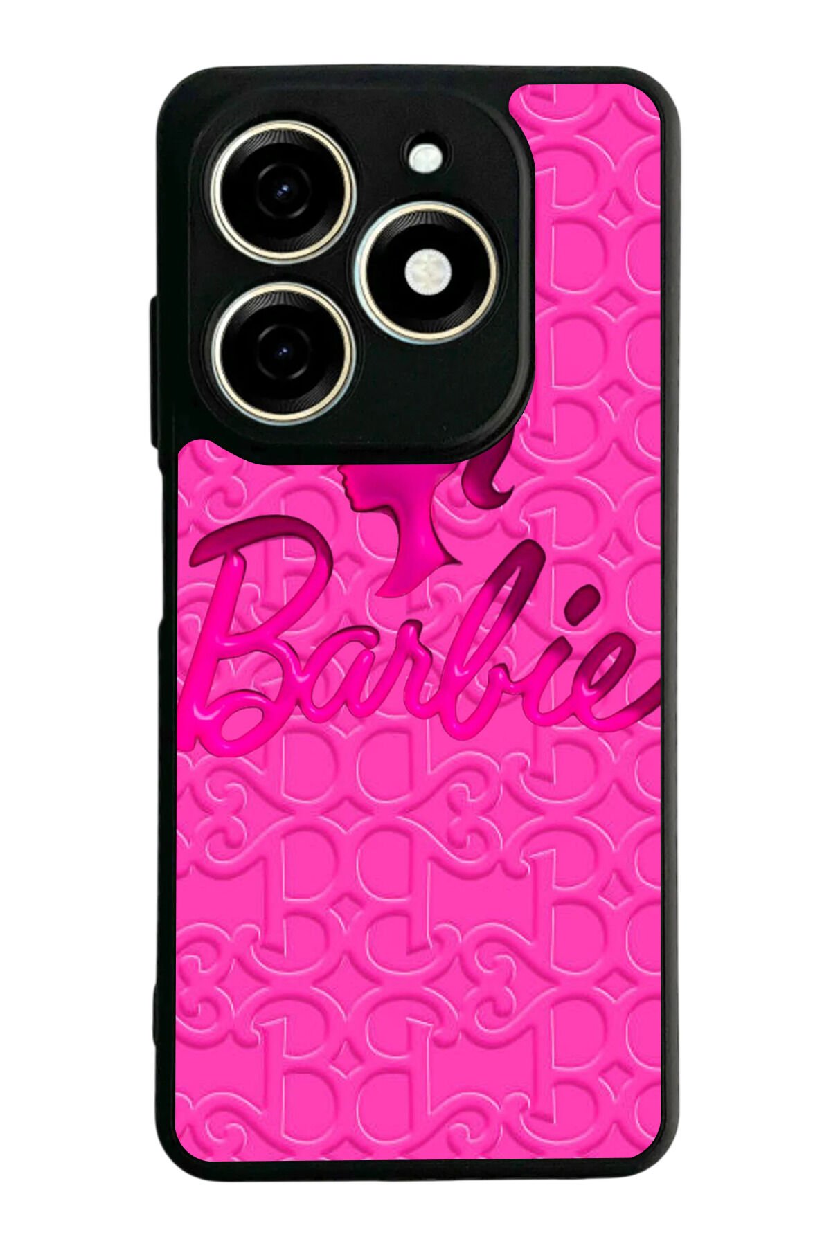 Infınıx Smart 8 Pro Uyumlu Barbie Tasarımlı Glossy Premium Kılıf