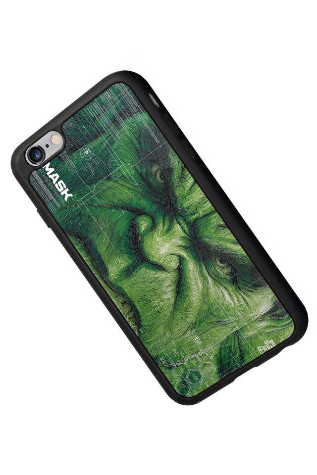 iPhone 6s Plus Uyumlu Hulk Tasarımlı Glossy Premium Kılıf