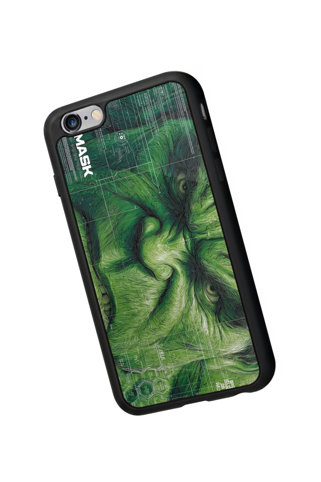 iPhone 6s Plus Uyumlu Hulk Tasarımlı Glossy Premium Kılıf