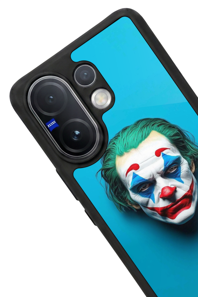 Vivo V60 Uyumlu Joker Tasarımlı Glossy Premium Kılıf