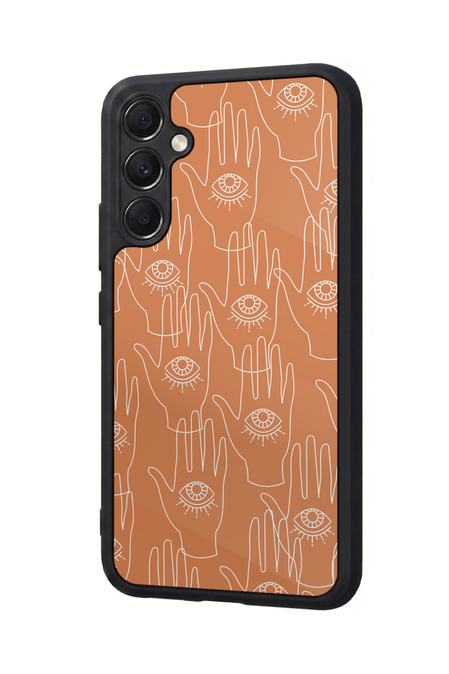 Samsung Galaxy M34 Uyumlu Line Art Tasarımlı Glossy Premium Kılıf