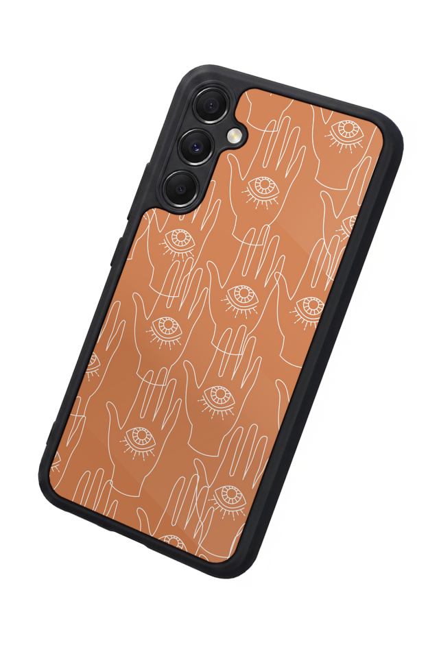 Samsung Galaxy M34 Uyumlu Line Art Tasarımlı Glossy Premium Kılıf