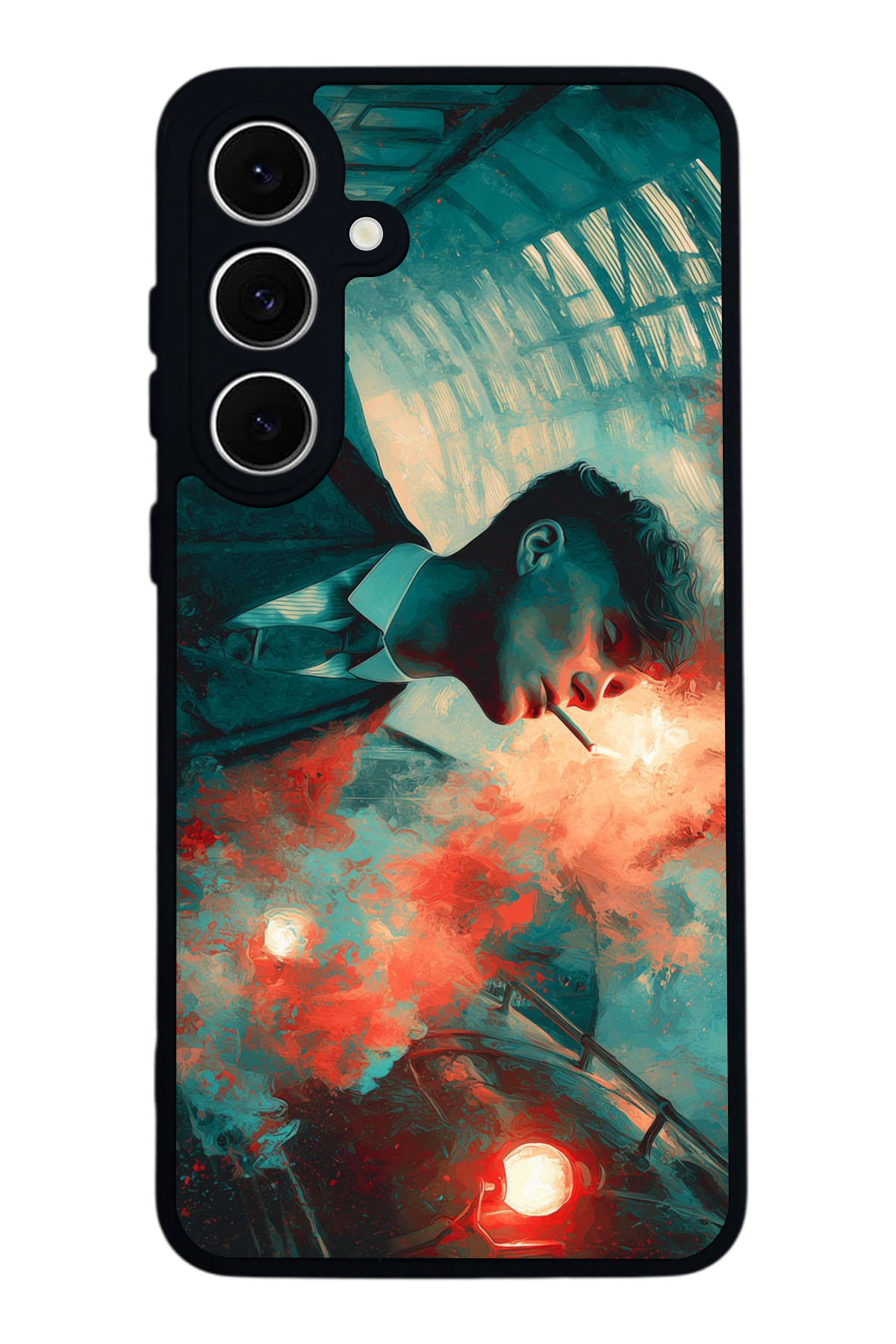 Samsung Galaxy S24 FE Uyumlu Peaky Blinders Tasarımlı Glossy Premium Kılıf
