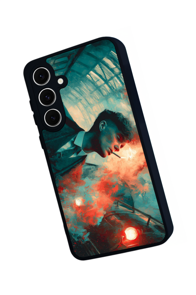 Samsung Galaxy S24 FE Uyumlu Peaky Blinders Tasarımlı Glossy Premium Kılıf