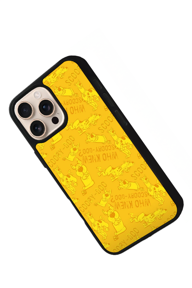 iPhone 15 Pro Uyumlu Scooby Doo Tasarımlı Glossy Premium Kılıf