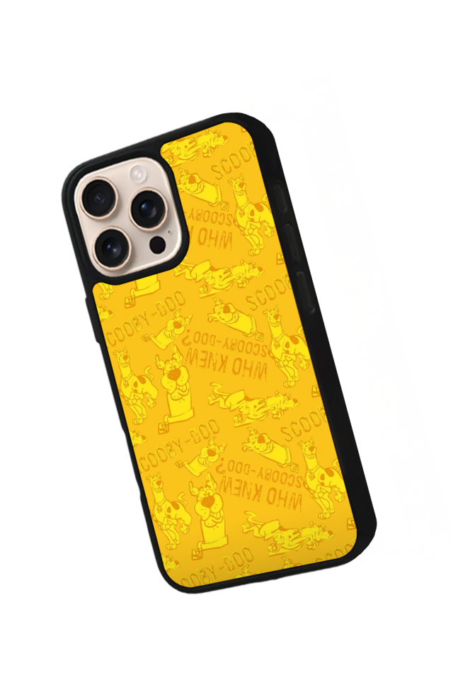 iPhone 15 Pro Uyumlu Scooby Doo Tasarımlı Glossy Premium Kılıf