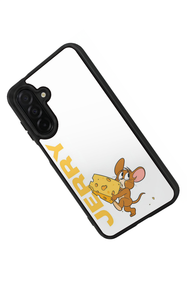 Samsung Galaxy A36 Uyumlu Tom And Jerry Tasarımlı Glossy Premium Kılıf