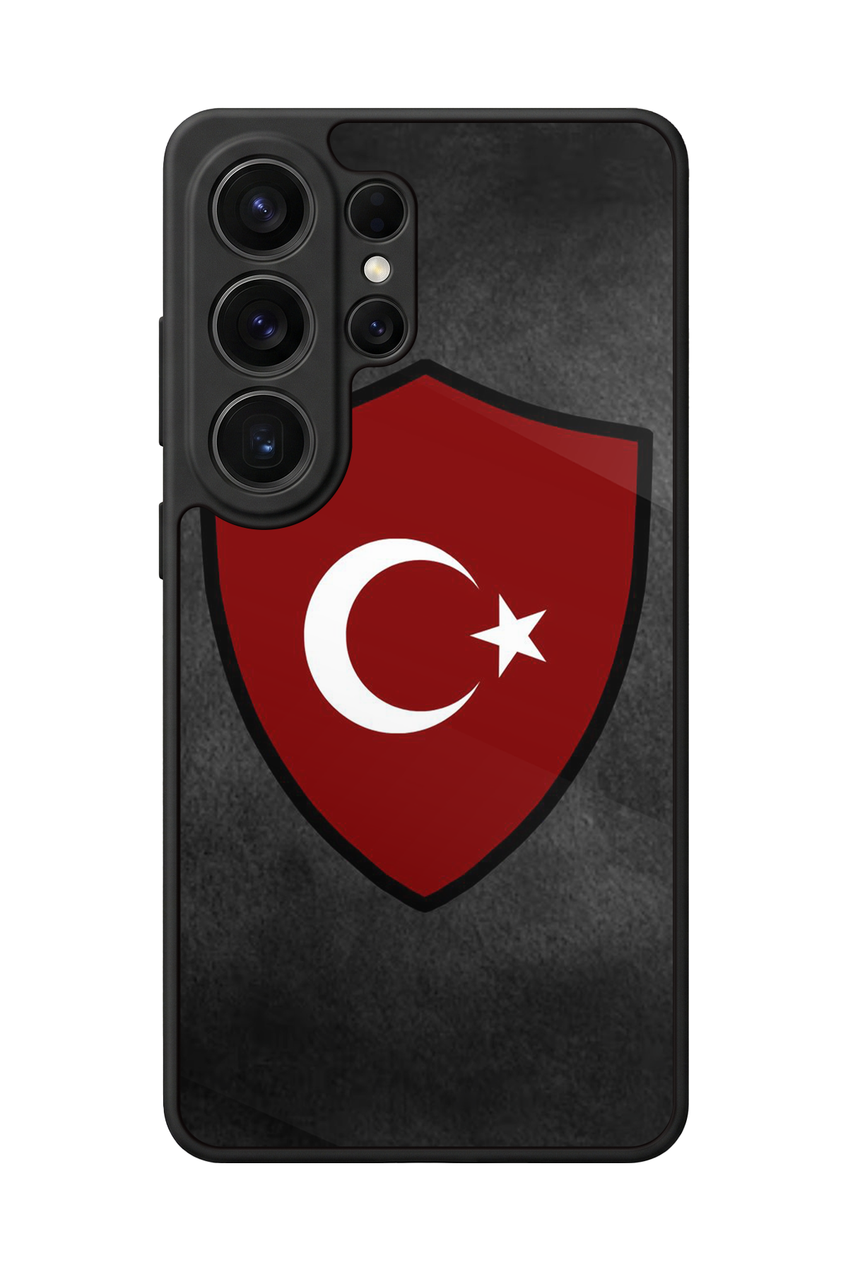 Samsung Galaxy S26 Ultra Uyumlu Türk Bayragi Tasarımlı Glossy Premium Kılıf