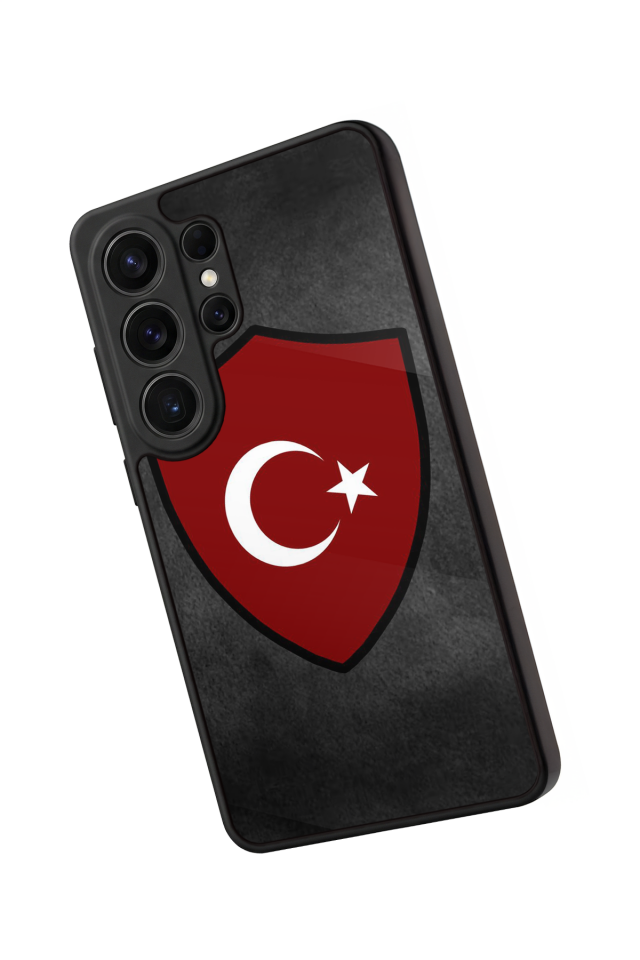 Samsung Galaxy S26 Ultra Uyumlu Türk Bayragi Tasarımlı Glossy Premium Kılıf