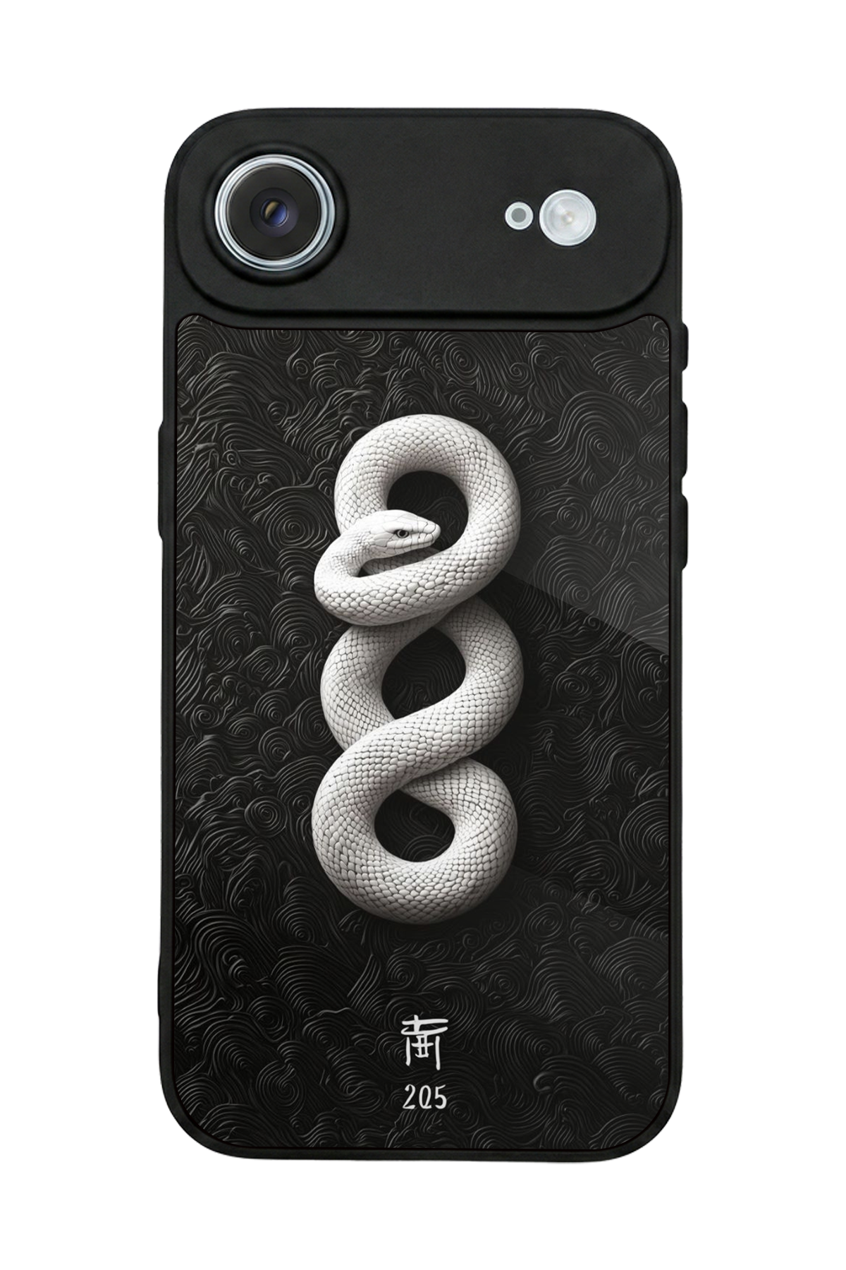 iPhone 17 Air Uyumlu Yılan Tasarımlı Glossy Premium Kılıf