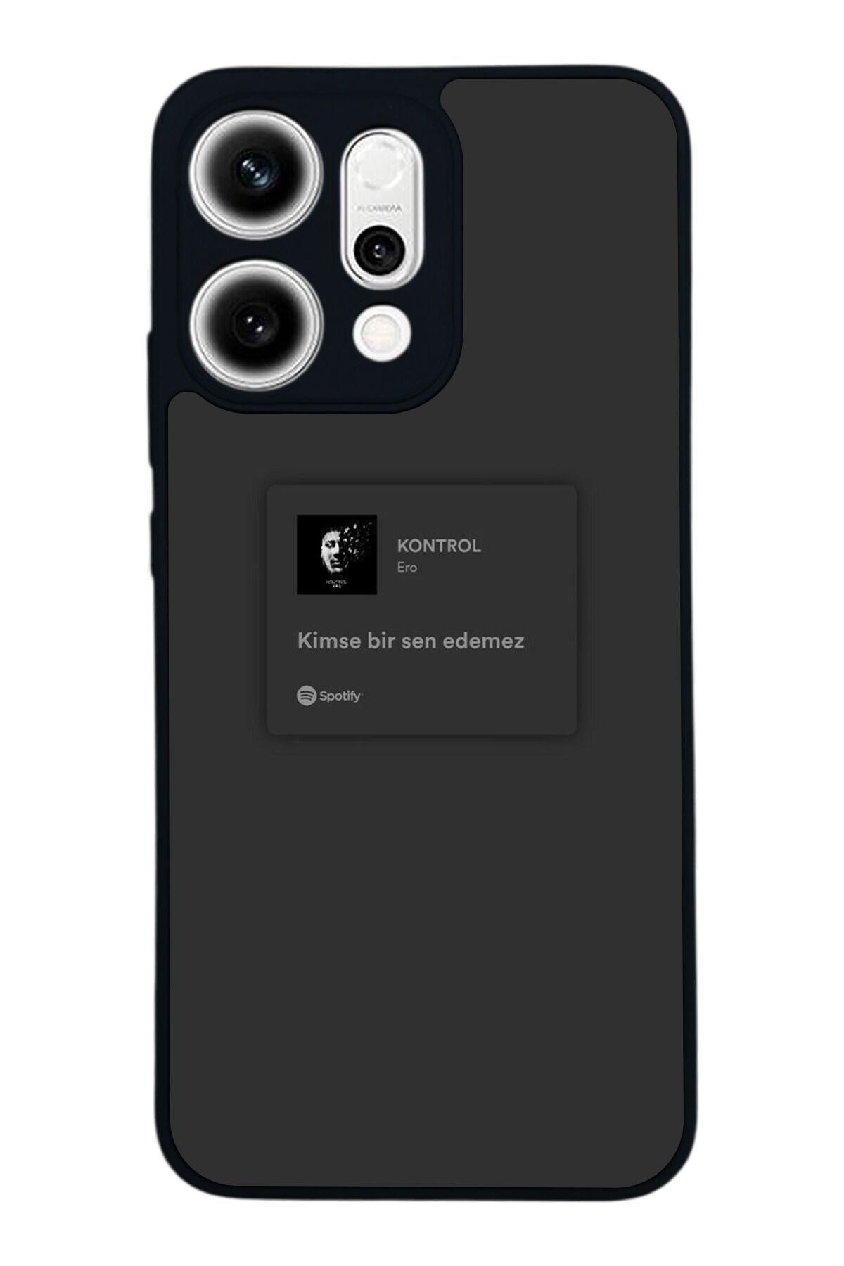 Oppo Reno 14 Uyumlu Sarki Sozleri Tasarımlı Glossy Premium Kılıf