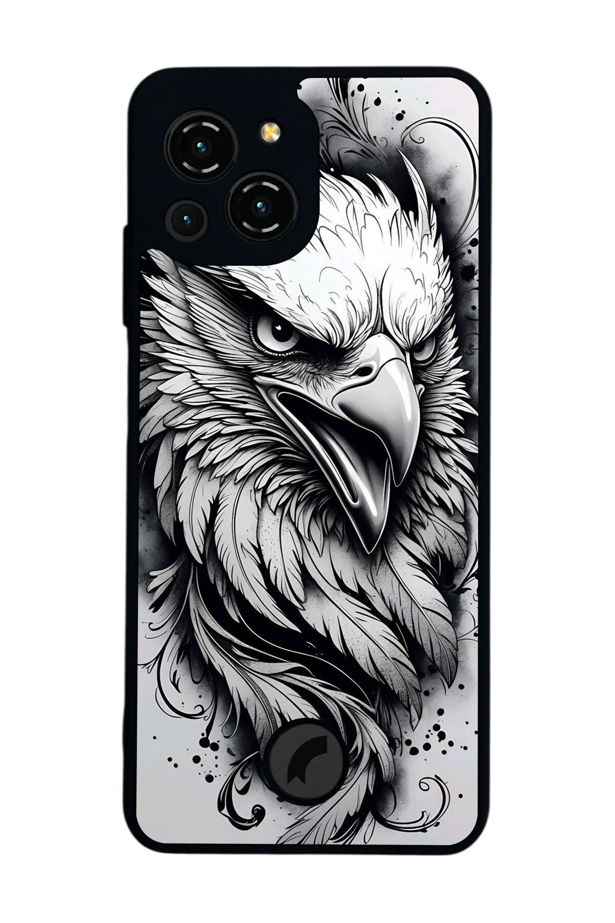Reeder S23 Pro Max Uyumlu Besiktas Tasarımlı Glossy Premium Kılıf