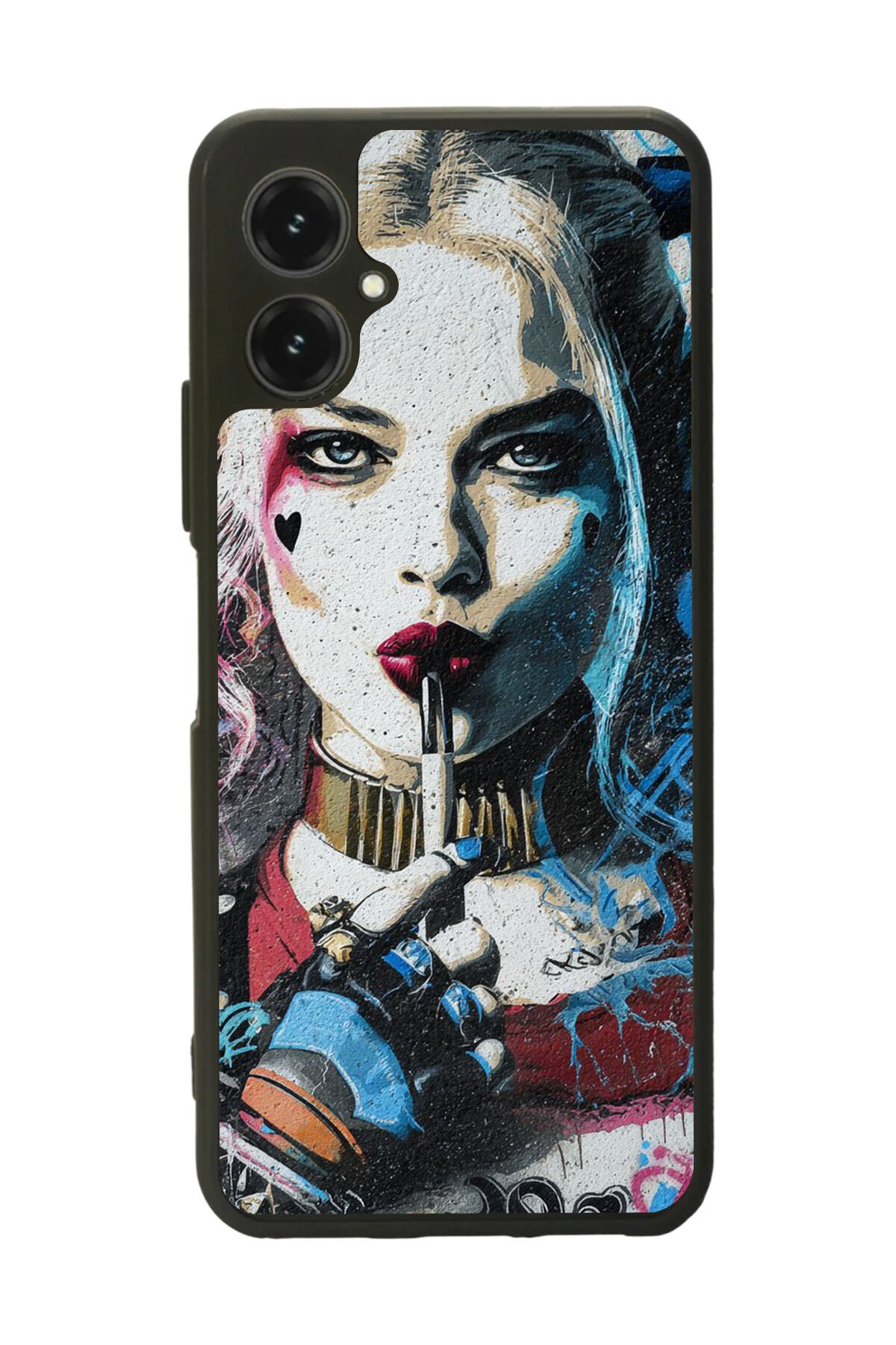 Omix X5 Uyumlu HarleyQueen Tasarımlı Glossy Premium Kılıf