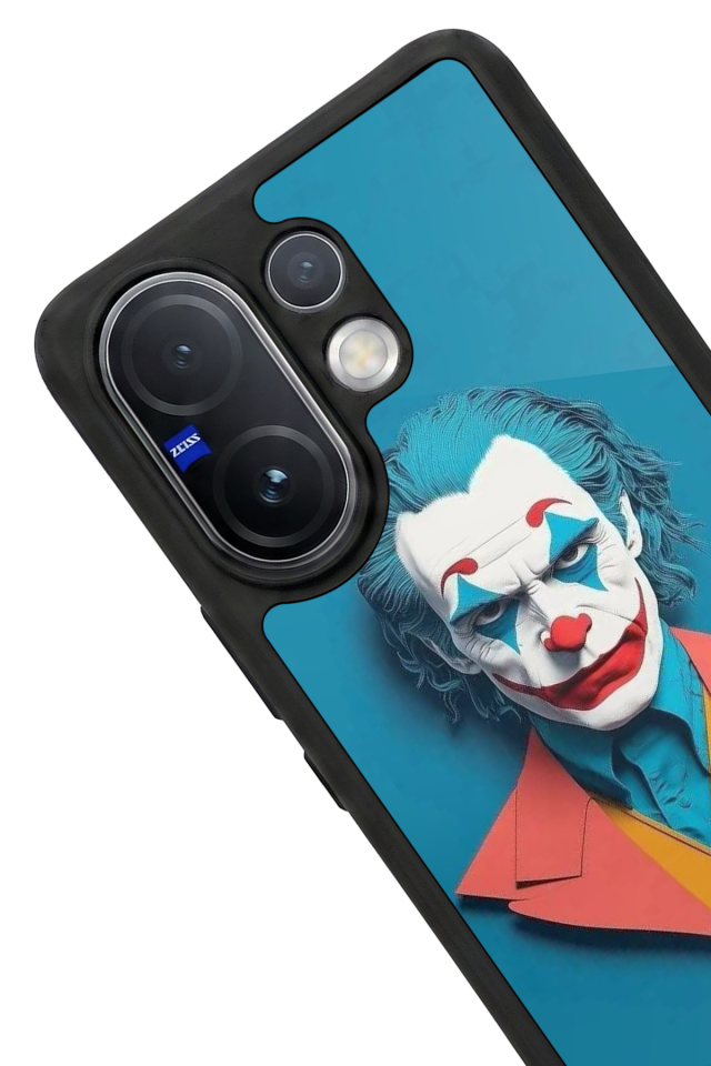 Vivo V60 Uyumlu Joker Tasarımlı Glossy Premium Kılıf