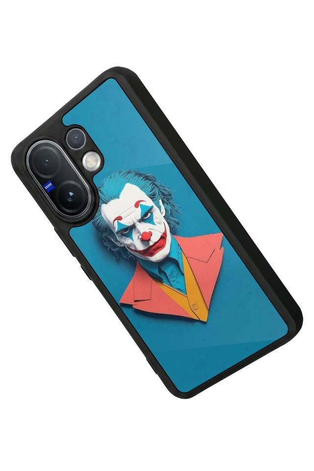 Vivo V60 Uyumlu Joker Tasarımlı Glossy Premium Kılıf