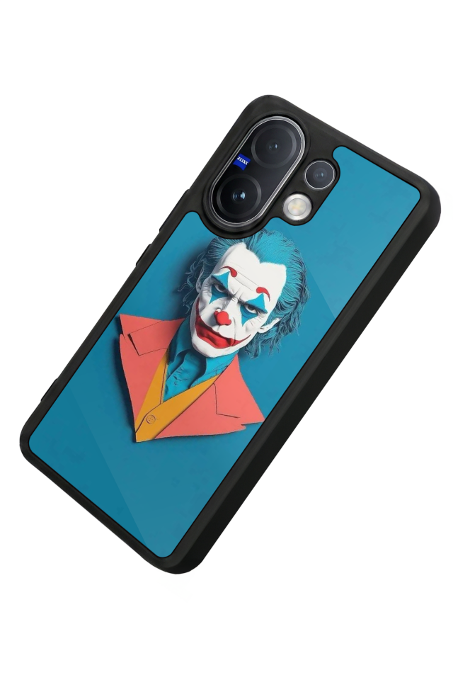 Vivo V60 Uyumlu Joker Tasarımlı Glossy Premium Kılıf