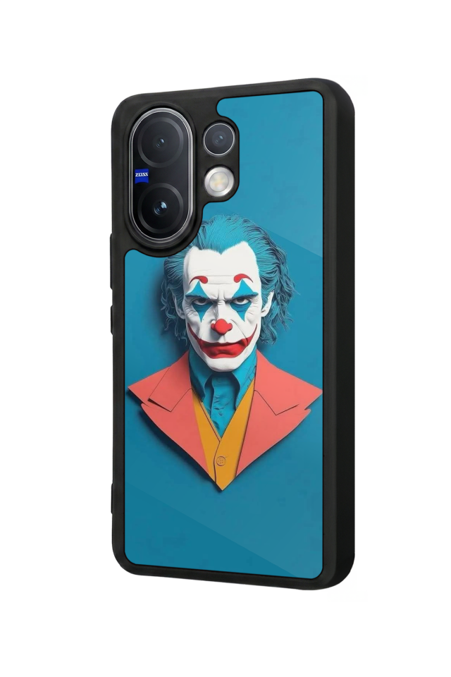 Vivo V60 Uyumlu Joker Tasarımlı Glossy Premium Kılıf