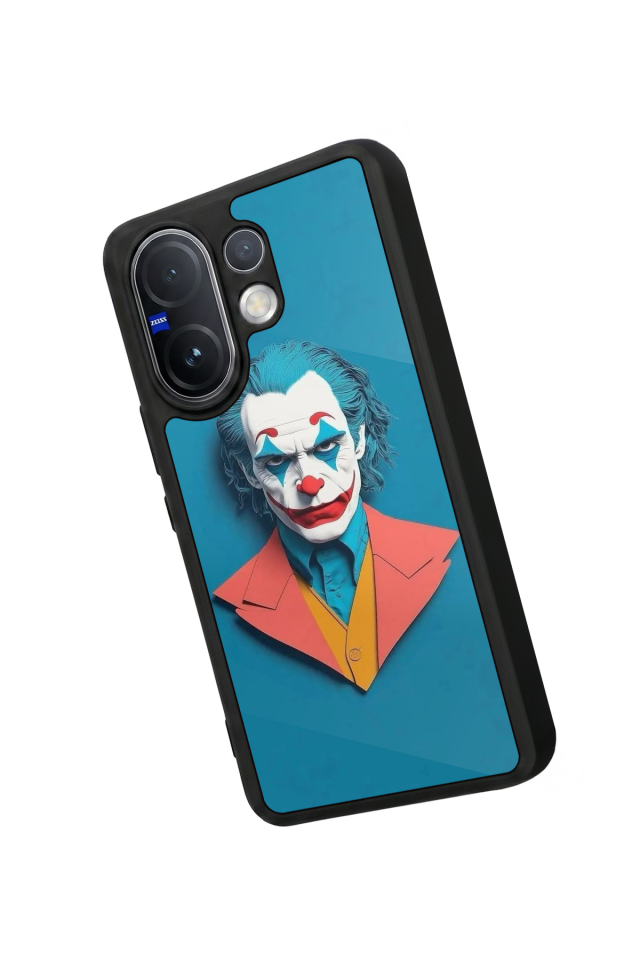 Vivo V60 Uyumlu Joker Tasarımlı Glossy Premium Kılıf
