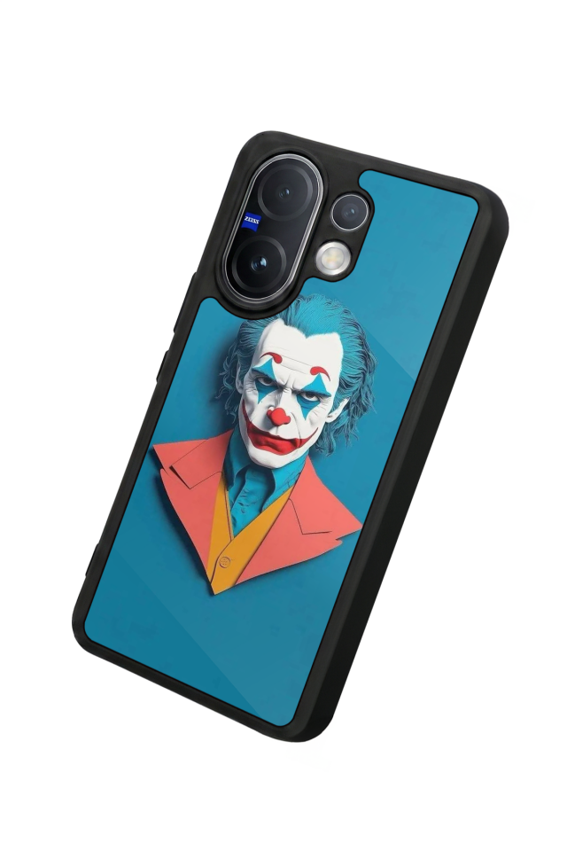 Vivo V60 Uyumlu Joker Tasarımlı Glossy Premium Kılıf