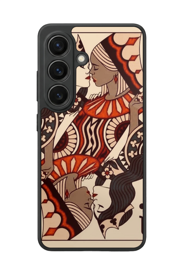 Samsung Galaxy S26 Uyumlu Kalp Love Tasarımlı Glossy Premium Kılıf