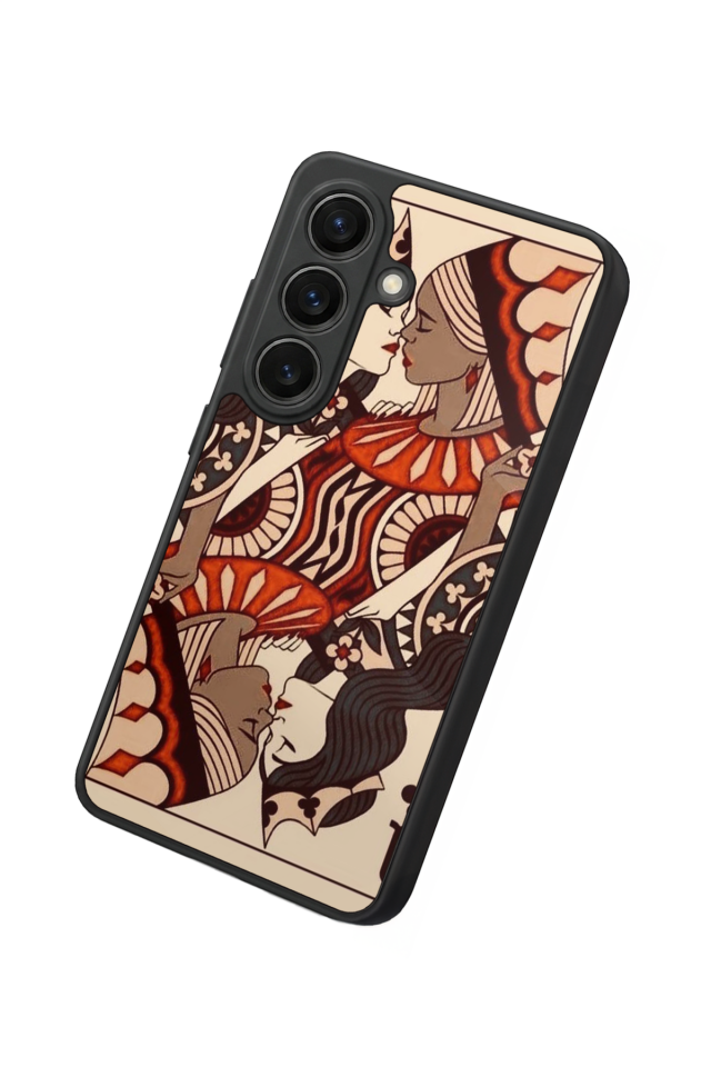 Samsung Galaxy S26 Uyumlu Kalp Love Tasarımlı Glossy Premium Kılıf
