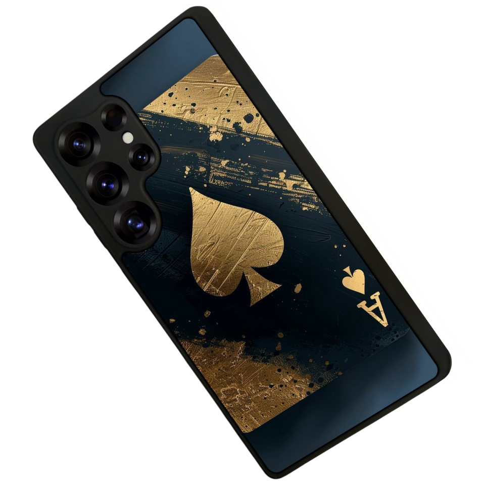 Samsung Galaxy S25 Ultra Uyumlu Kart Tasarımlı Glossy Premium Kılıf
