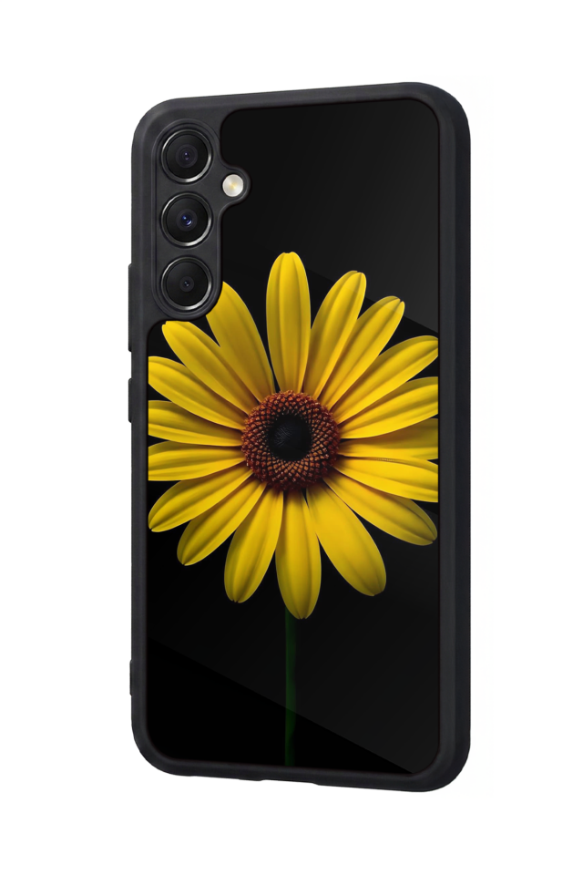Samsung Galaxy A34 Uyumlu Papatya Tasarımlı Glossy Premium Kılıf