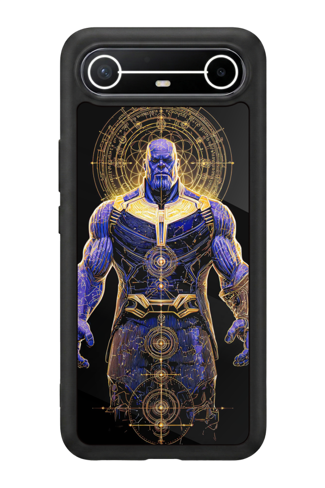 Tecno Spark Slim 5G Uyumlu Thanos Tasarımlı Glossy Premium Kılıf