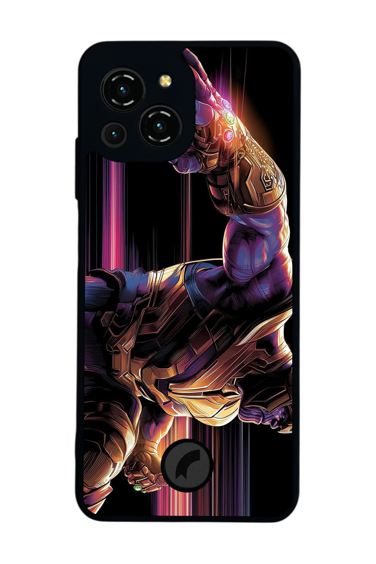 Reeder S23 Pro Max Uyumlu Thanos Tasarımlı Glossy Premium Kılıf