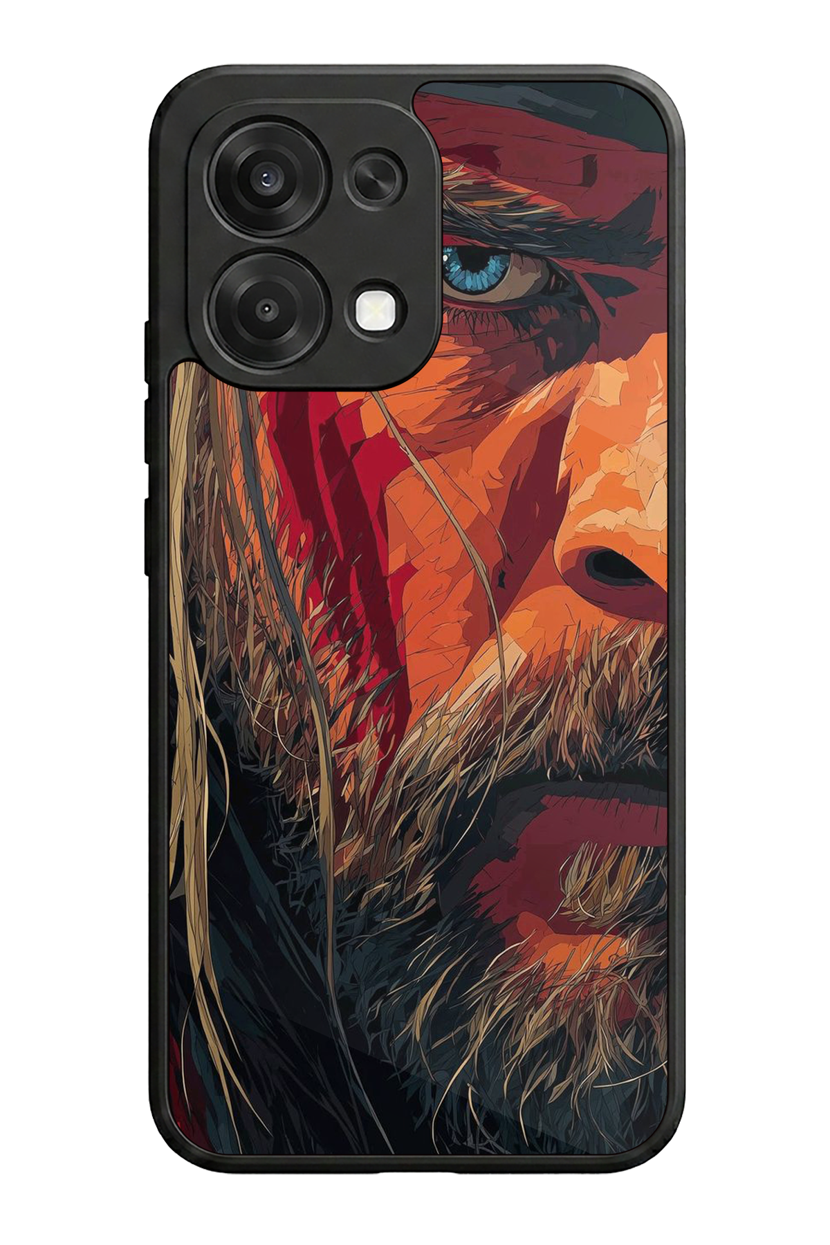 Oppo A6 Pro Uyumlu Thor Tasarımlı Glossy Premium Kılıf