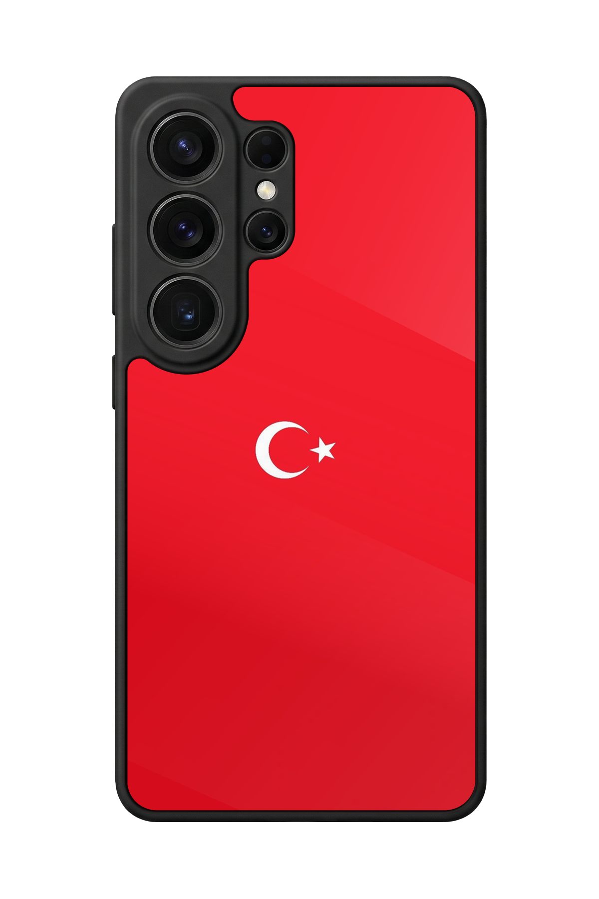 Samsung Galaxy S26 Ultra Uyumlu Türk Bayragi Tasarımlı Glossy Premium Kılıf