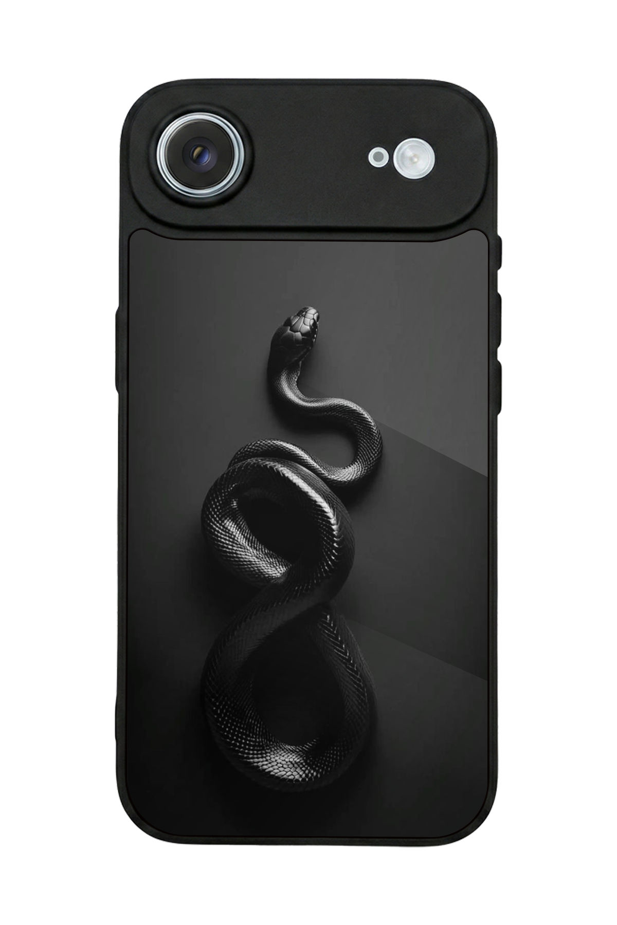 iPhone 17 Air Uyumlu Yılan Tasarımlı Glossy Premium Kılıf