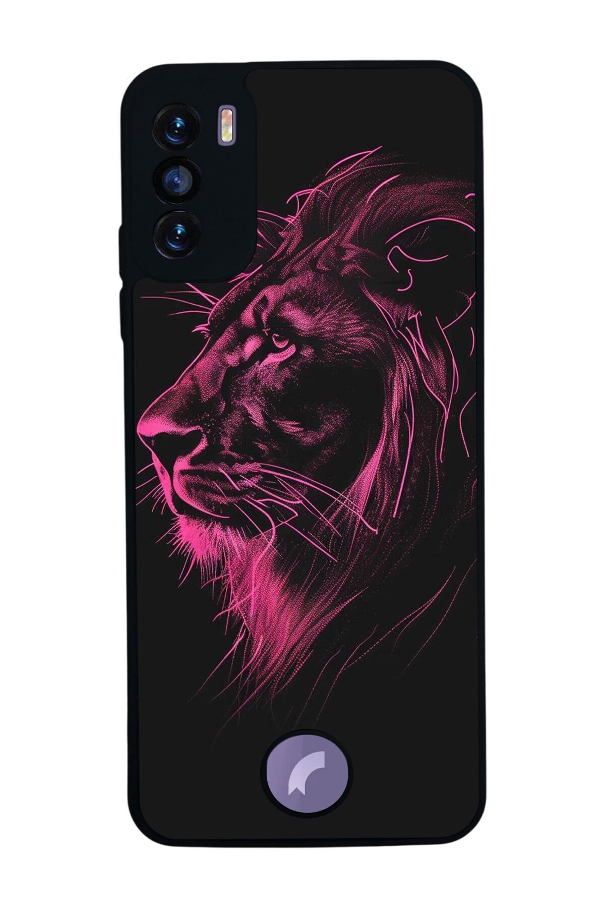 Reeder S19 Max Pro S Uyumlu Aslan Tasarımlı Glossy Premium Kılıf