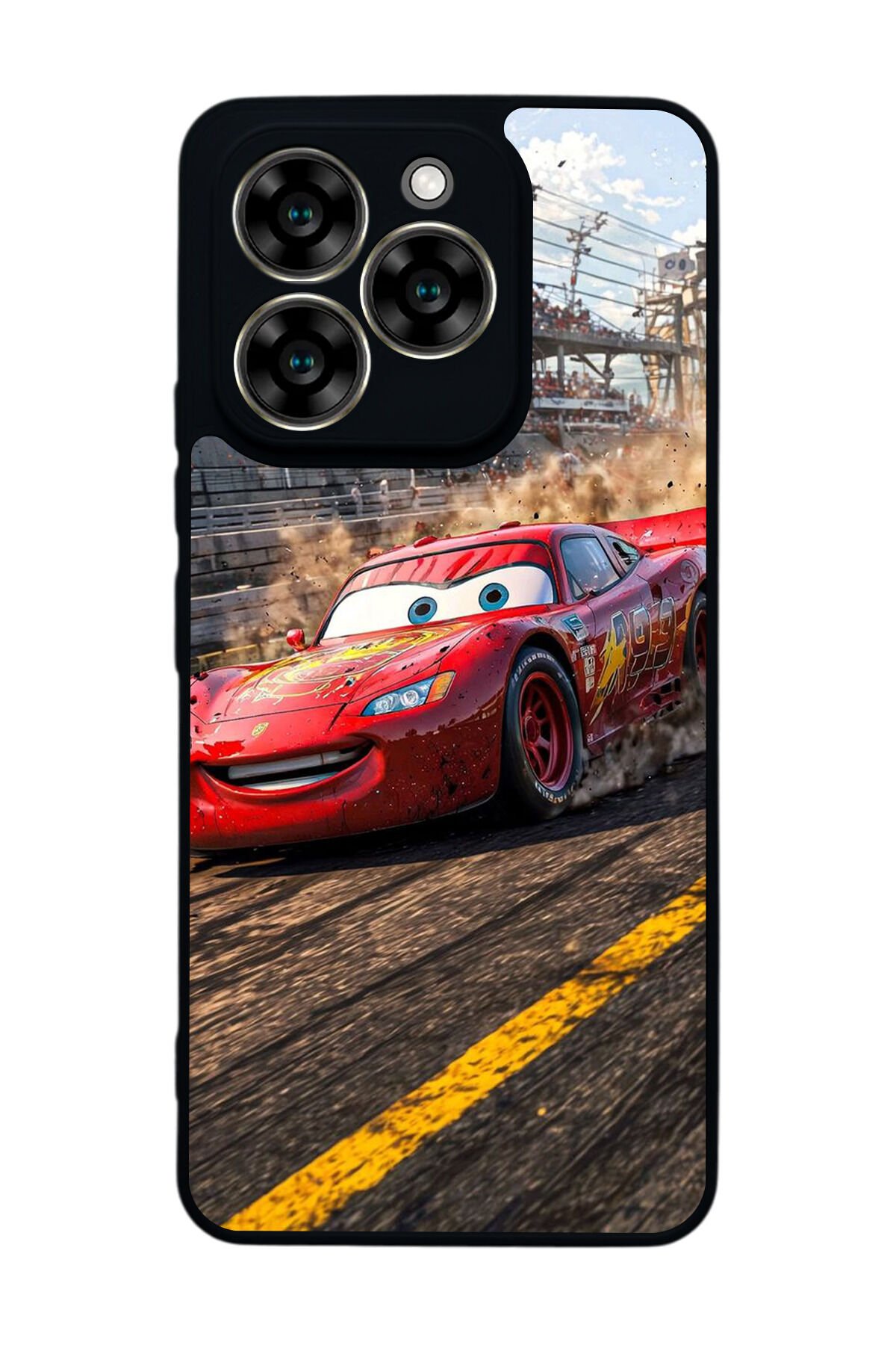 Reeder S919 Uyumlu Simsek McQueen Tasarımlı Glossy Premium Kılıf