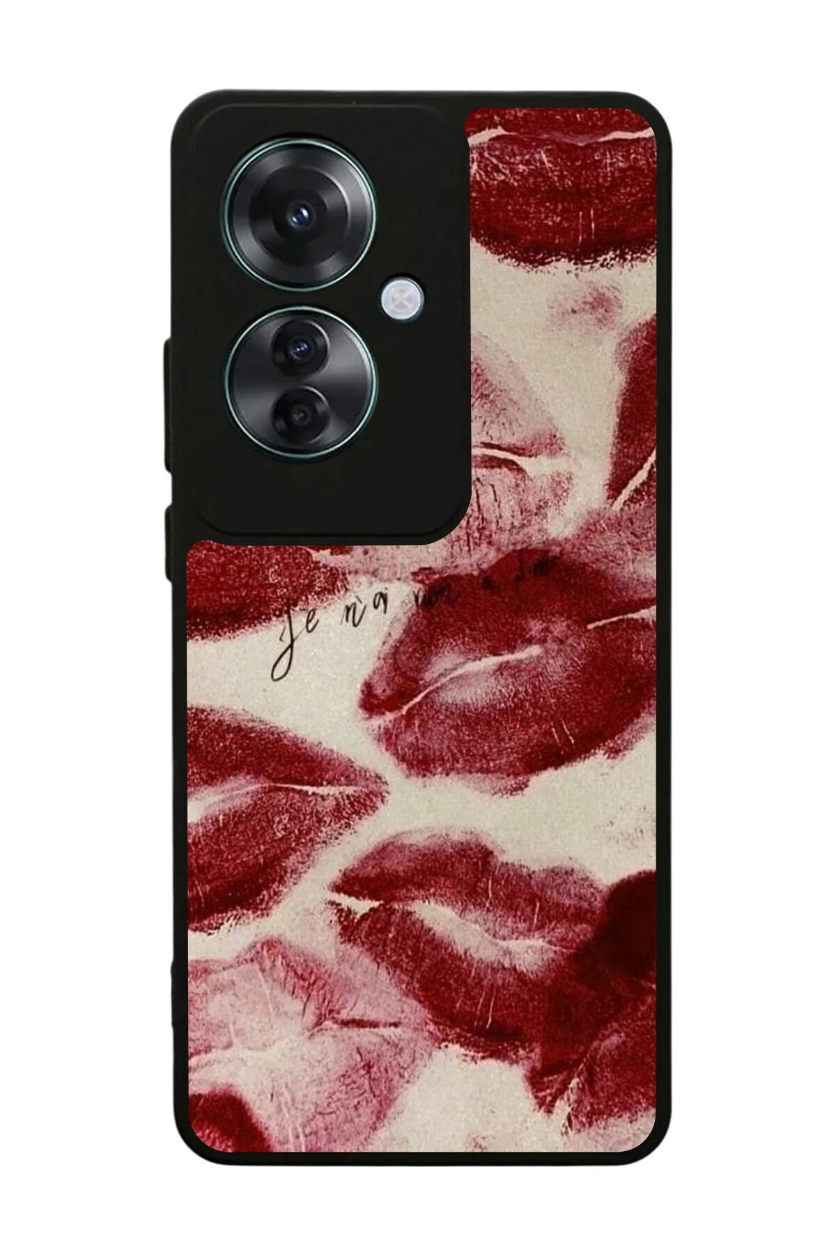 Oppo Reno 11F Uyumlu Dudak Tasarımlı Glossy Premium Kılıf