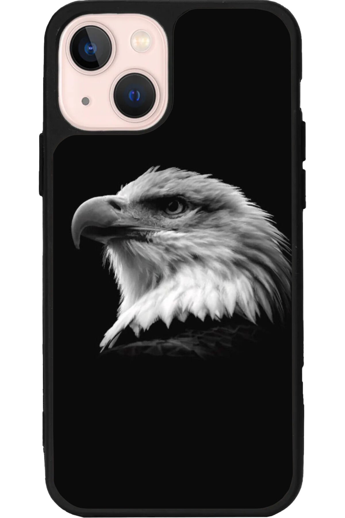 iPhone 13 Mat Siyah Uyumlu Kılıf – Yumuşak Silikon, Koruyucu, Şok Emici Kapak