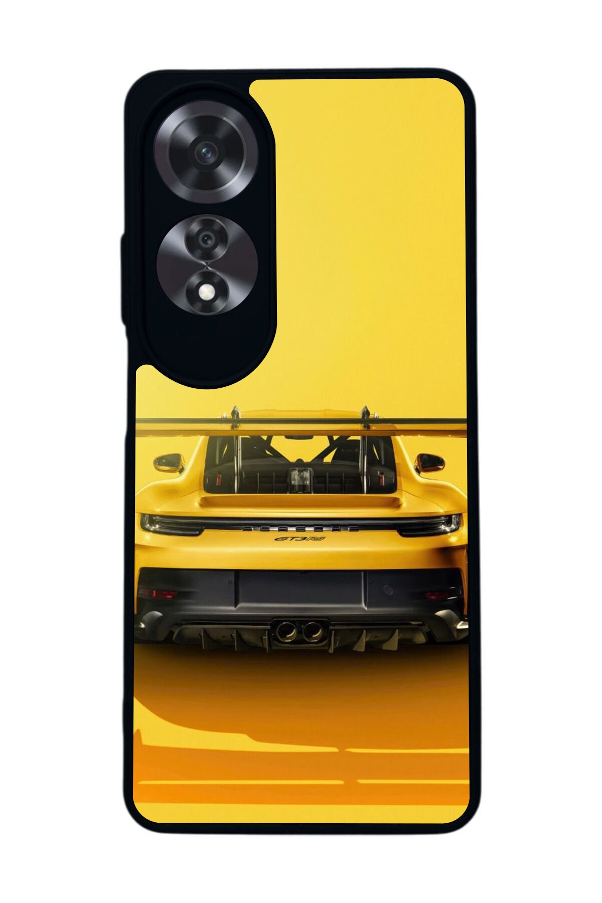 Oppo A60 Mat Siyah uyumlu Kılıf – Yumuşak Silikon, Koruyucu, Şok Emici Kapak